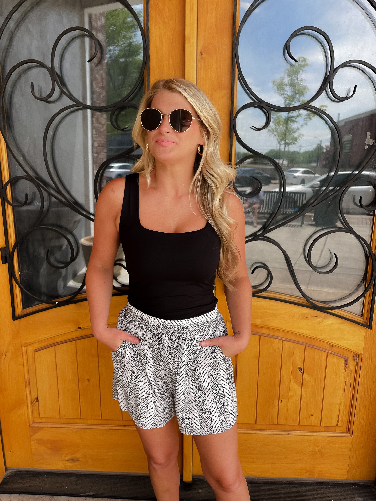 The Nevaeh Printed Shorts