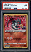 Radiant Charizard - 011/078 - PSA 9 - Ultra Rare - Pokemon GO - Pokemon - 79947