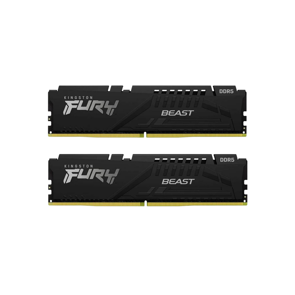 Pamięć RAM Kingston Fury Beast DDR5 32GB (2x16GB) 6000MHz CL30 EXPO Black.