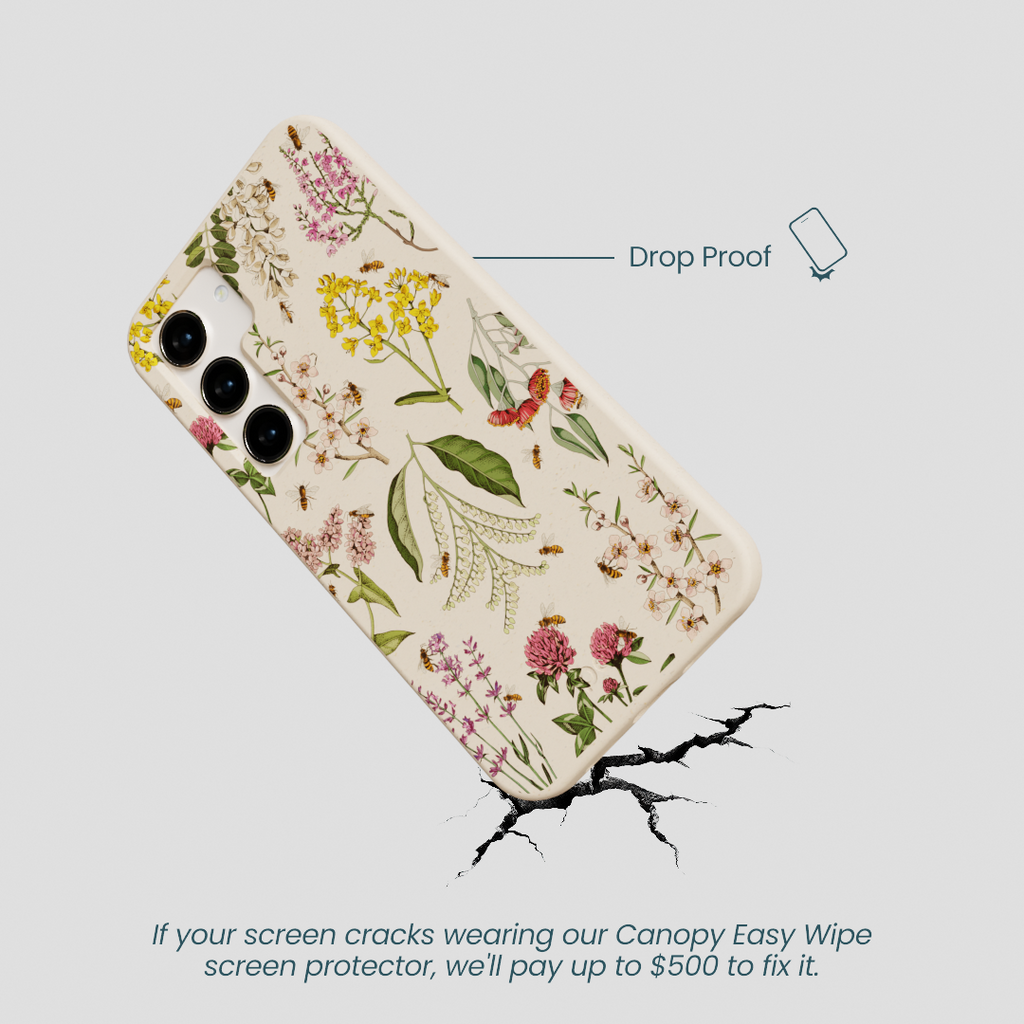 Seashell Nectar and Pollen Samsung Galaxy S23 Case