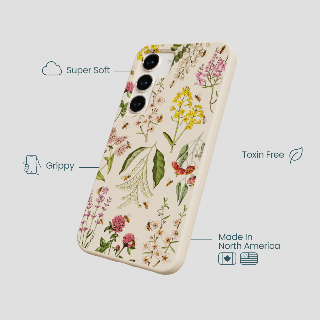 Seashell Nectar and Pollen Samsung Galaxy S23 Case