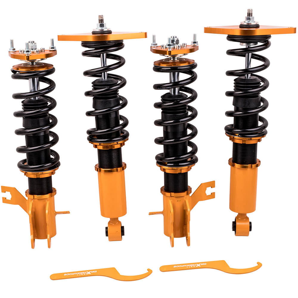 Nissan sentra coilovers 00-06 Shocks Adj. Height Coilovers Suspension Coil Spring Kits  lowering kit - Parts Agent