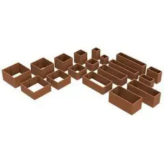 Shapescaper Redcor Modular Planter Boxes Height: 500mm Dimensions: 1200x1200mm