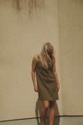 OUNCE garments Ellen short dress - green