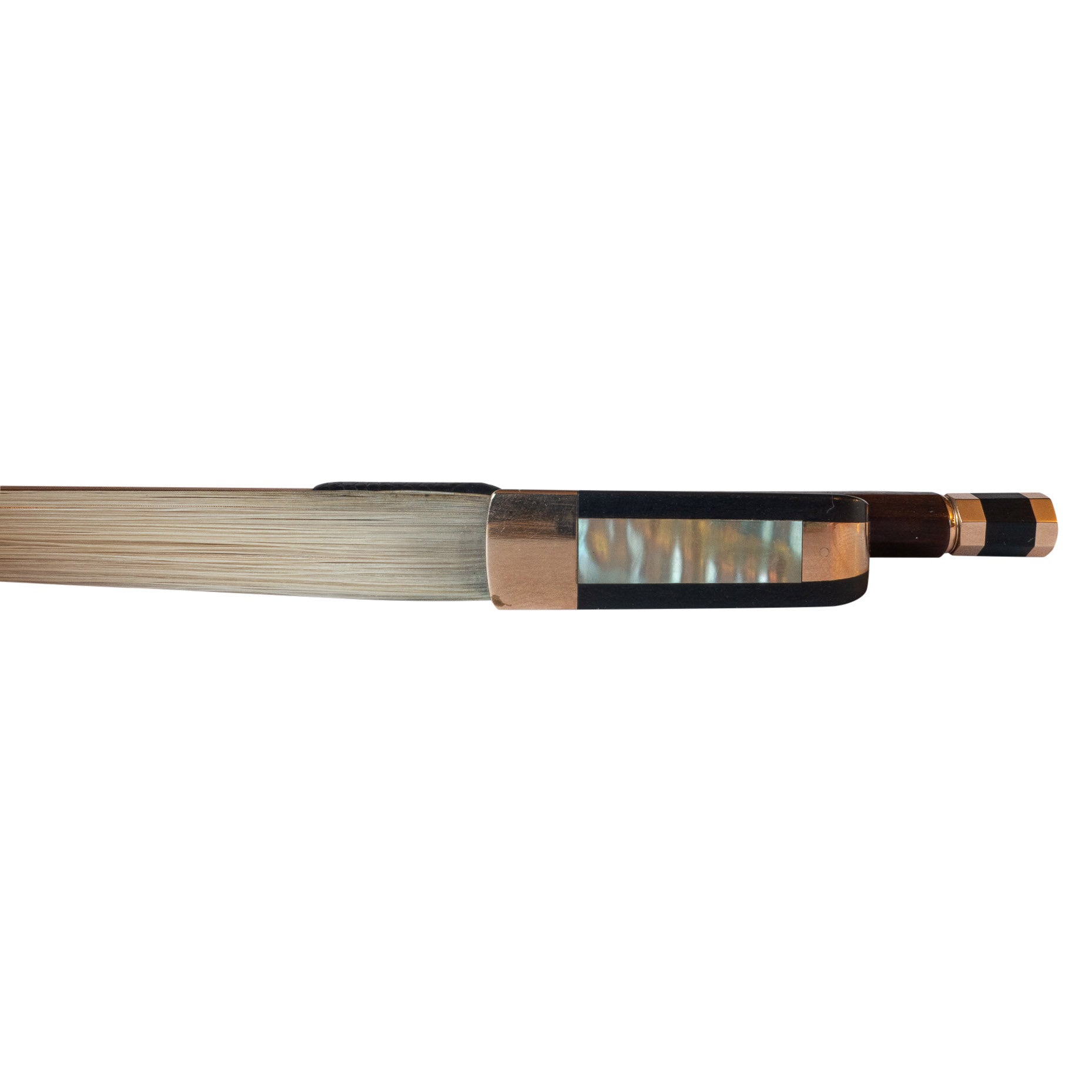 M F Duff Gold Mounted Tourte-Voirin Violin Bow - 4/4