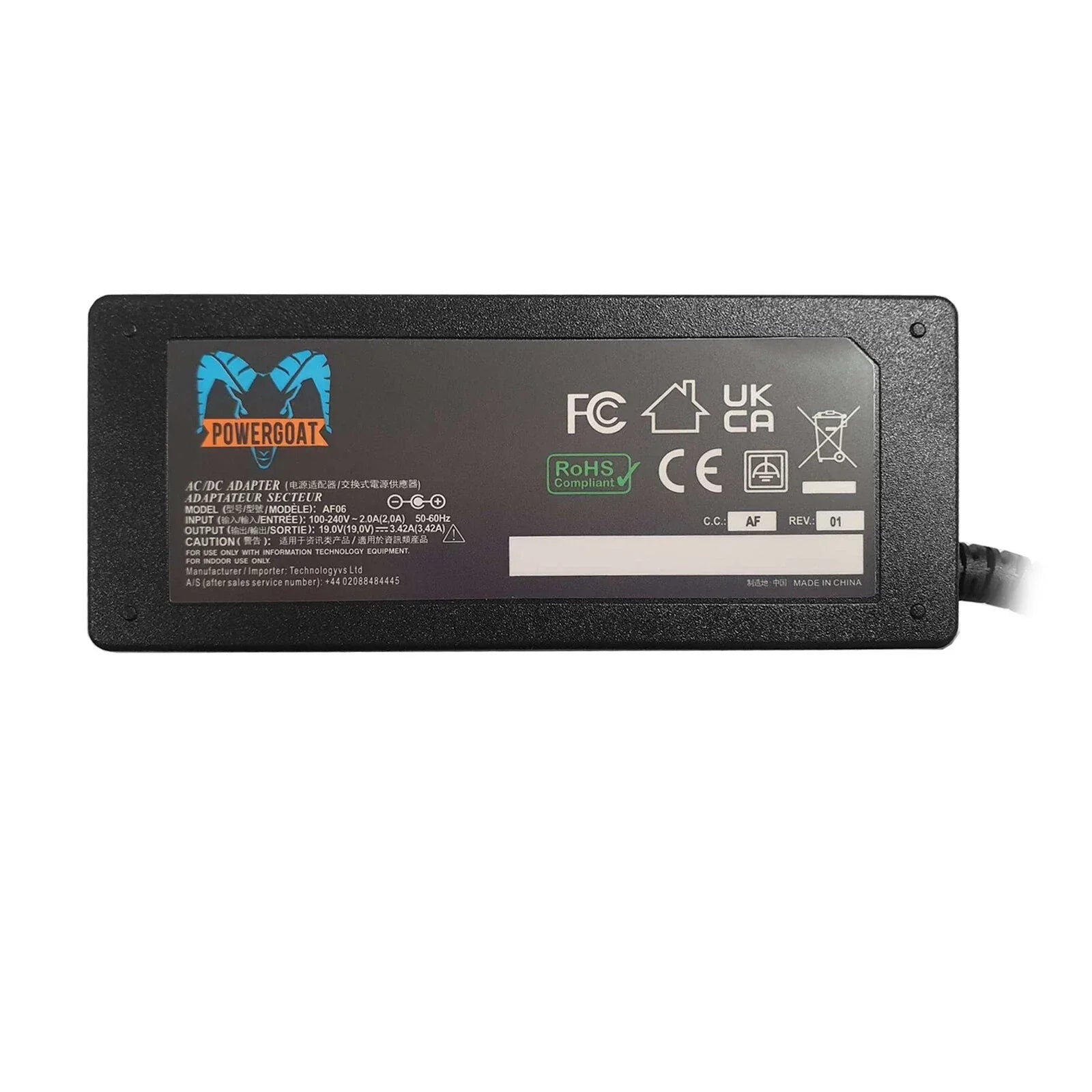 Powergoat For Asus Vivobook S433EA 65W Laptop Adapter