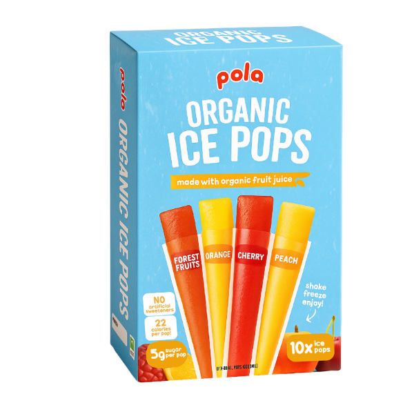 Pola Poles - Organic Fruit Ice Pops 10 x 10 x 30ml