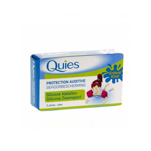 QUIES SILICONE ENFANT BOITE DE6.