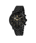 Montre pour homme Maserati Epoca édition limitée chronographe en acier inoxydable cadran noir à quartz R8873618020 100M
