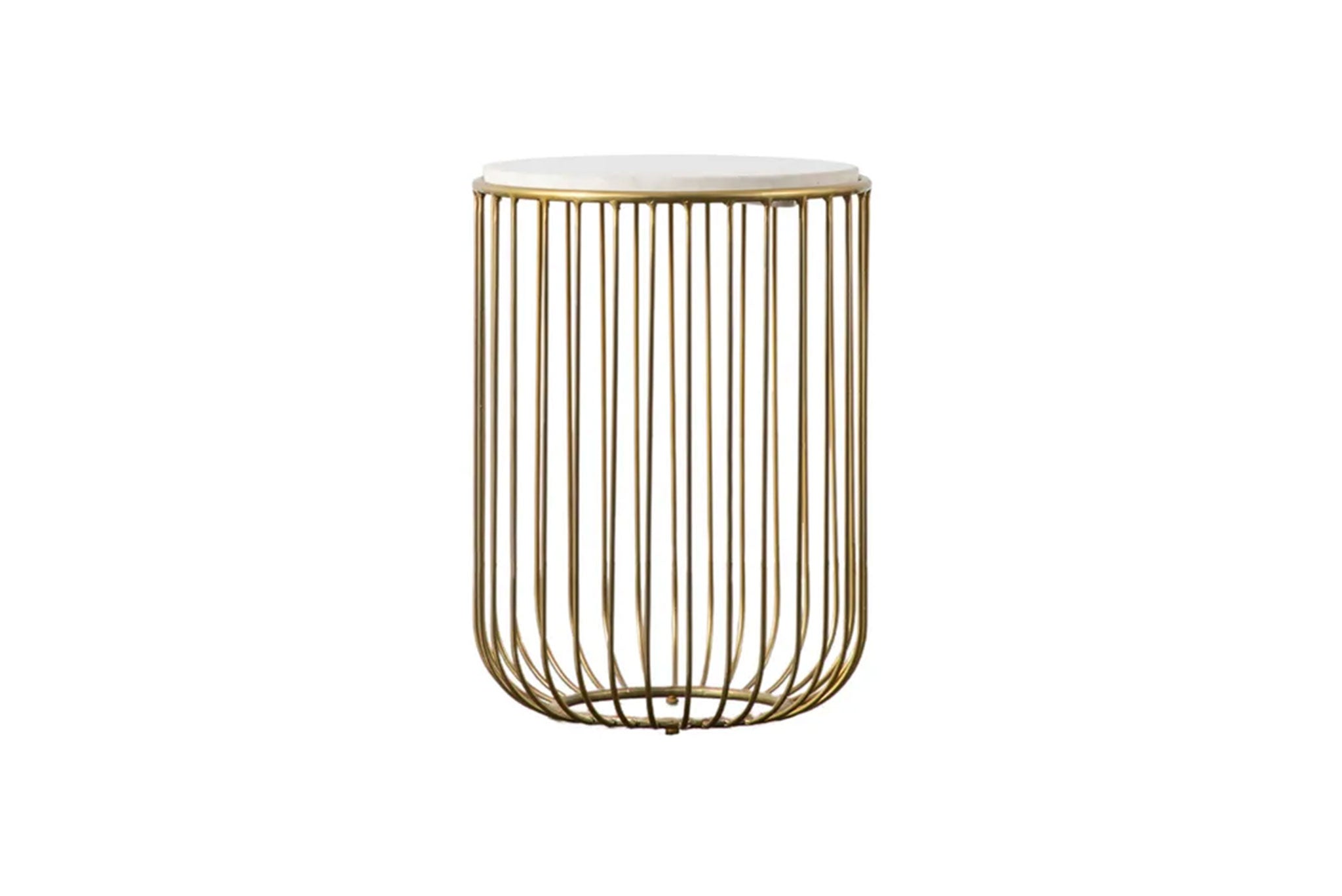 Riley Side Table Gold