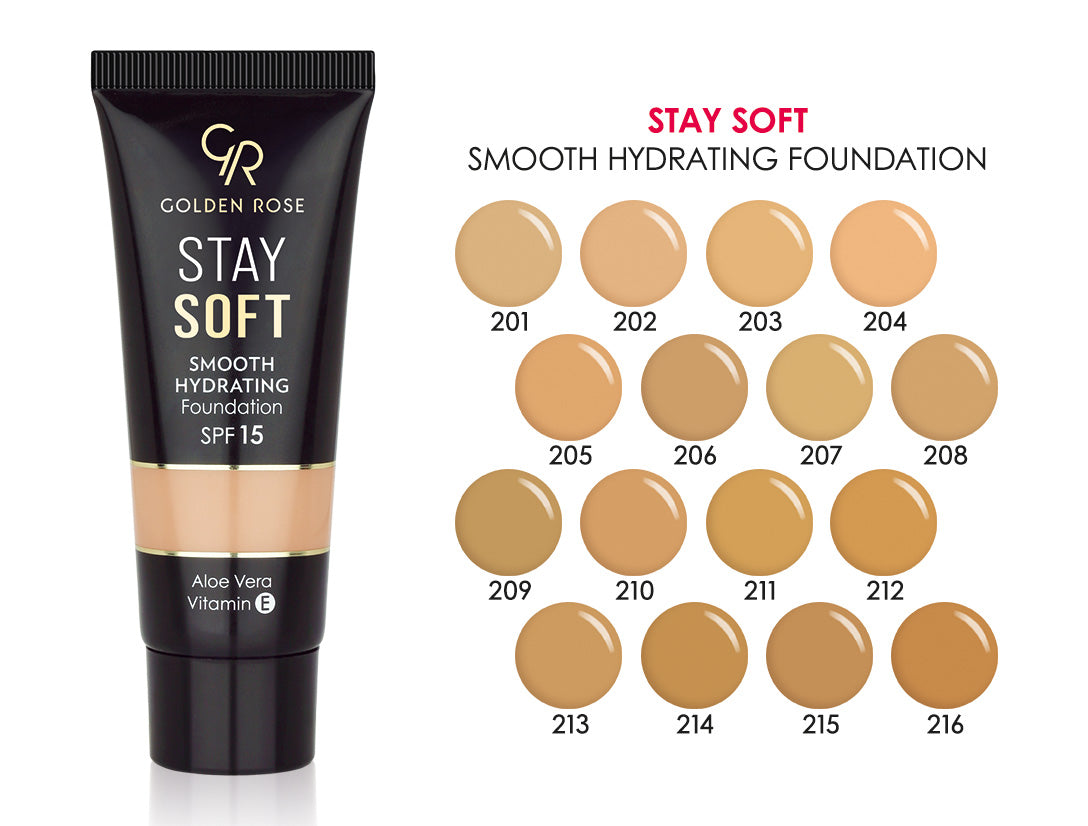Stay Soft Smooth Hydrating Foundation - 214