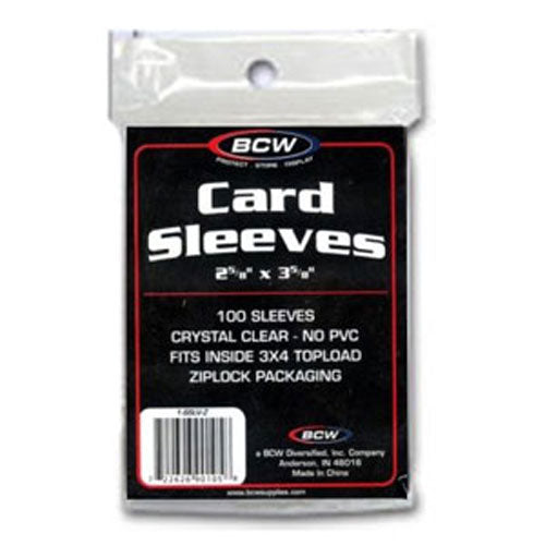 BCW 100 Standard Card Sleeves