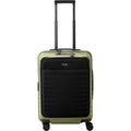 TITAN UPGRADE 4-Rad-Bordtrolley S+ mit Vortasche 55 cm -Forest Green KOFFER-PLUS.COM