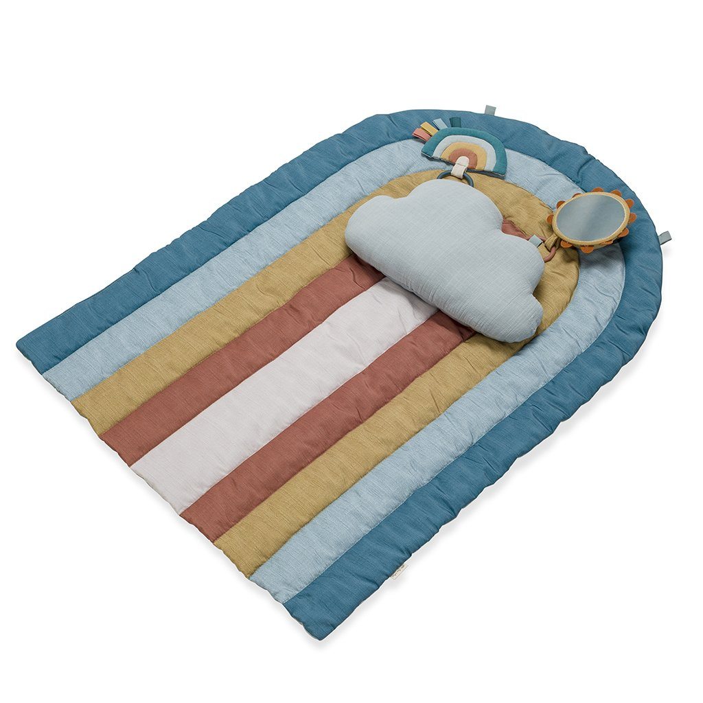 Itzy Ritzy Tummy Time Rainbow Play Mat