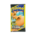 S&M Team Up 3 Card Booster Pack - Snorlax & Eevee