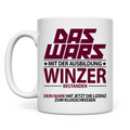 Winzer Ausbildung Prüfung Bestanden | Geschenk