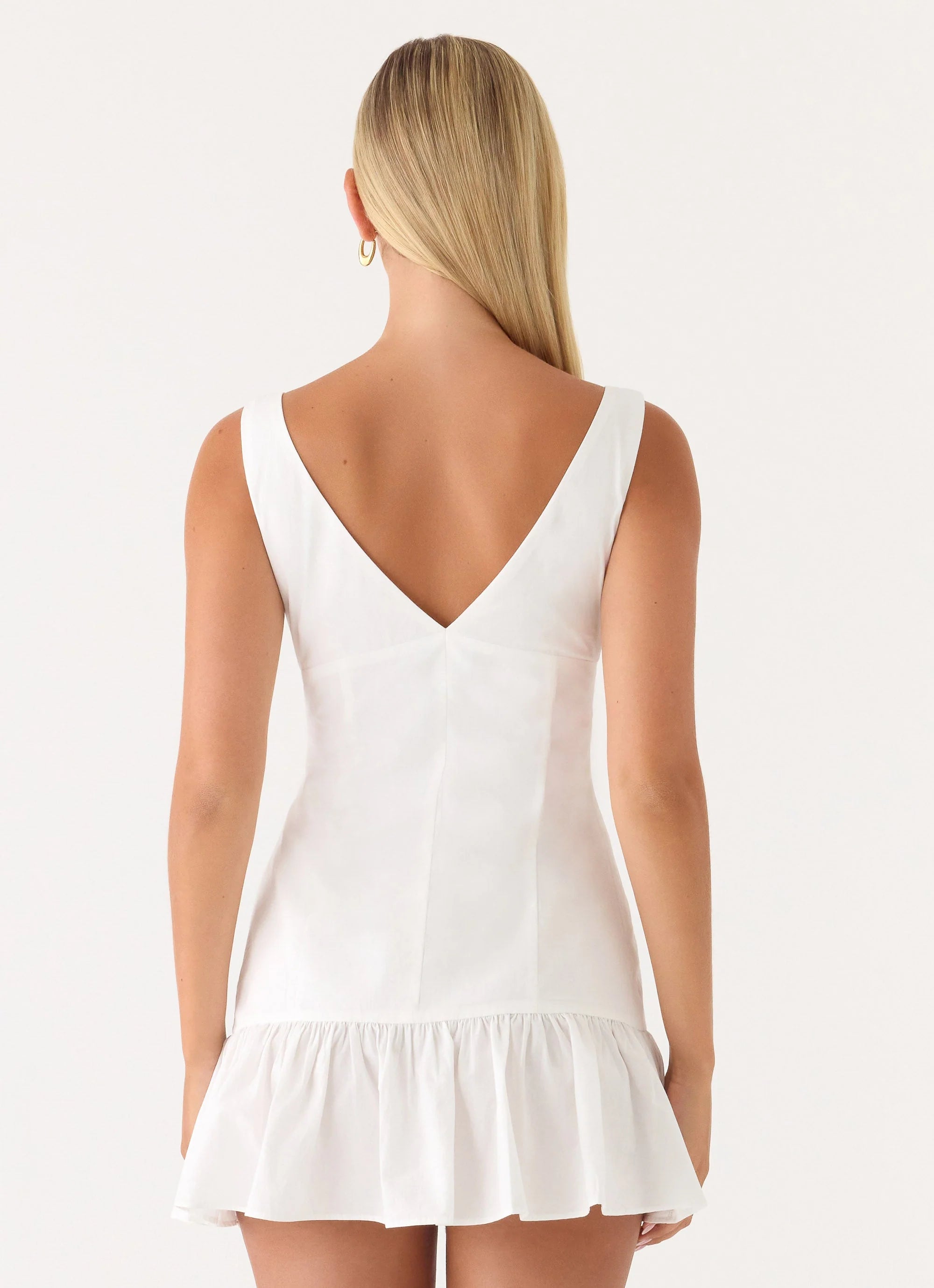Gretel Mini Dress - White