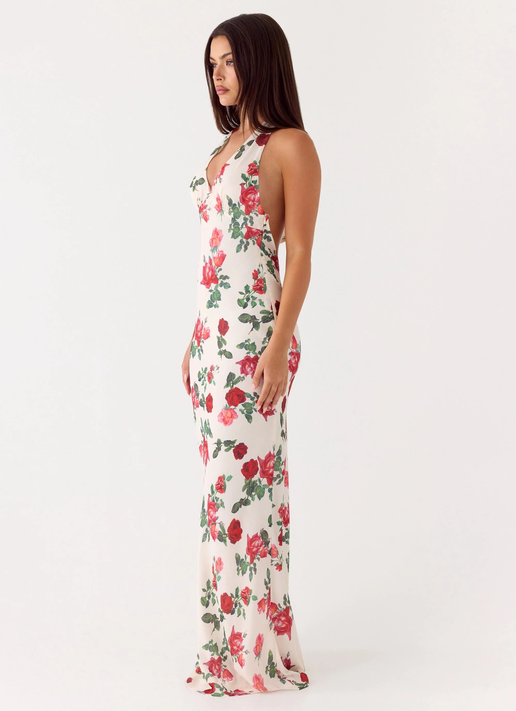 Maryk Maxi Dress - Ivory Bloom