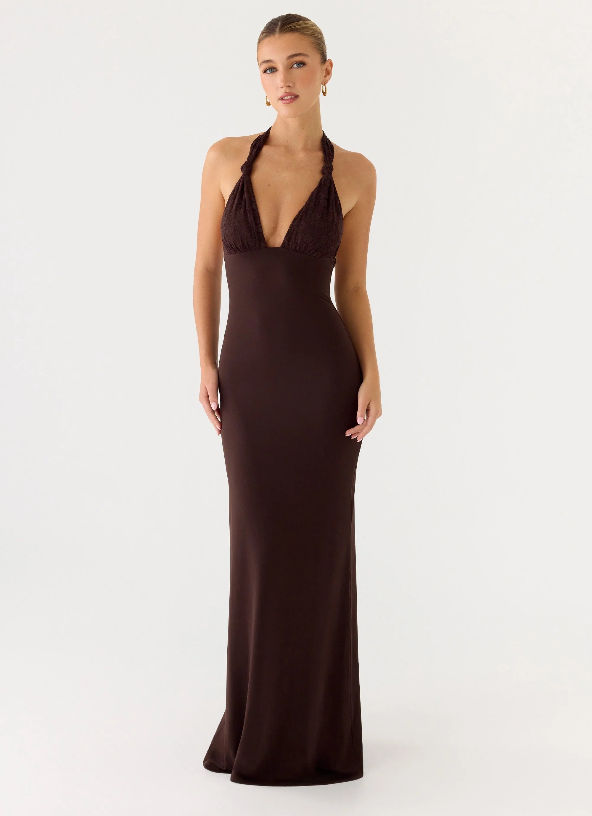 All I Need Maxi Dress - Chocolate