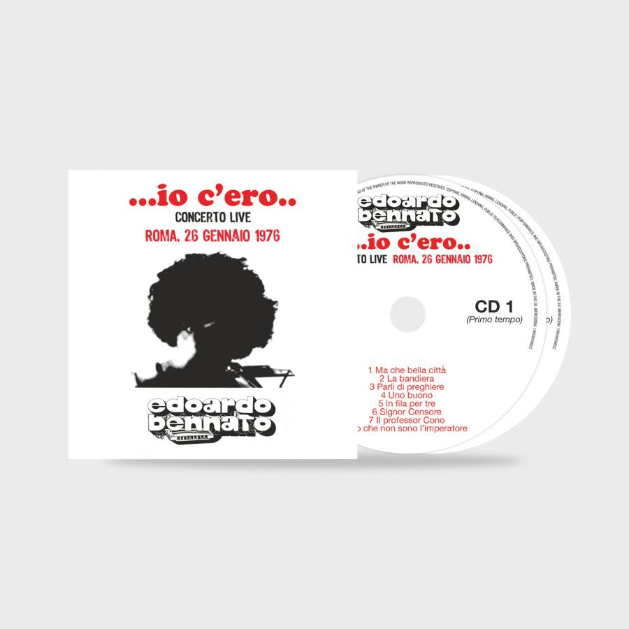 Edoardo Bennato ...Io C'Ero.. (Concerto Live Roma, 26 Gennaio 1976) 2 CD