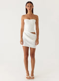 Cosmala Mini Dress - White