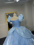 Blue Cinderella Dress, Disney Princess Inspired, Princess Cosplay