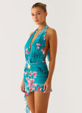 Samar Mini Dress - Petal Reef