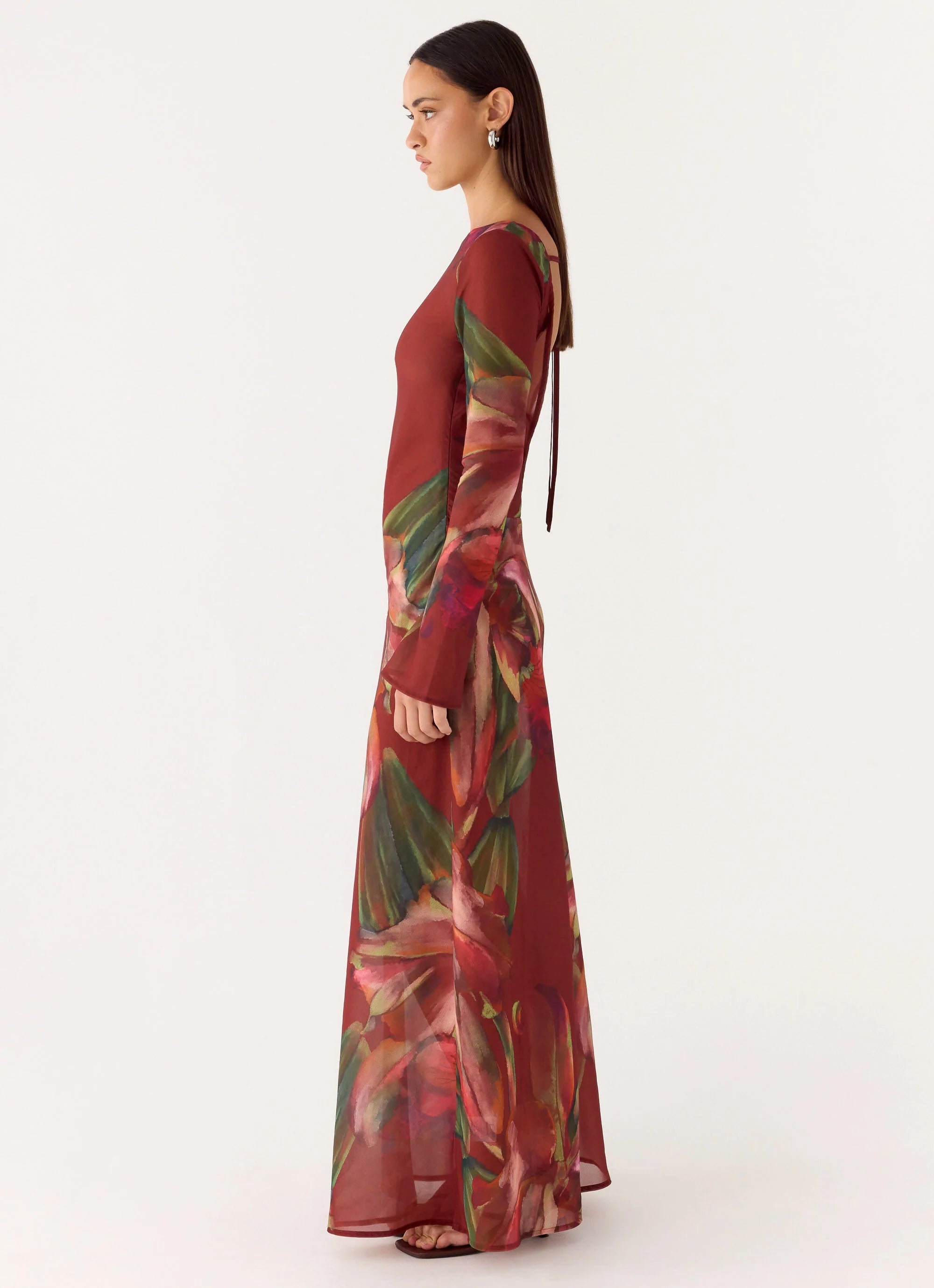 Charmayne Chiffon Maxi Dress - Cuba Cuba