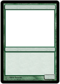 MTG Blank green card. by GrowlyDave on DeviantArt