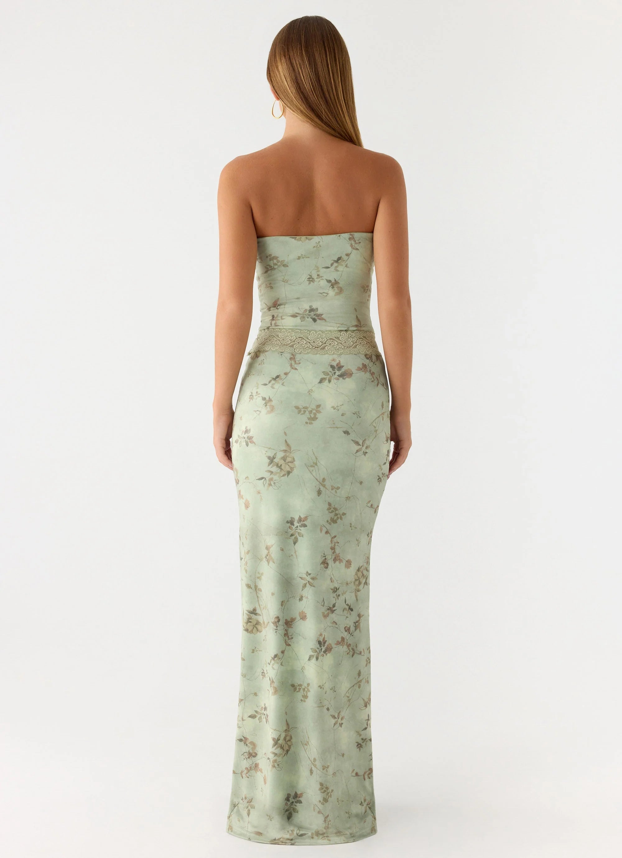 Come Through Maxi Dress - Wispy Fern