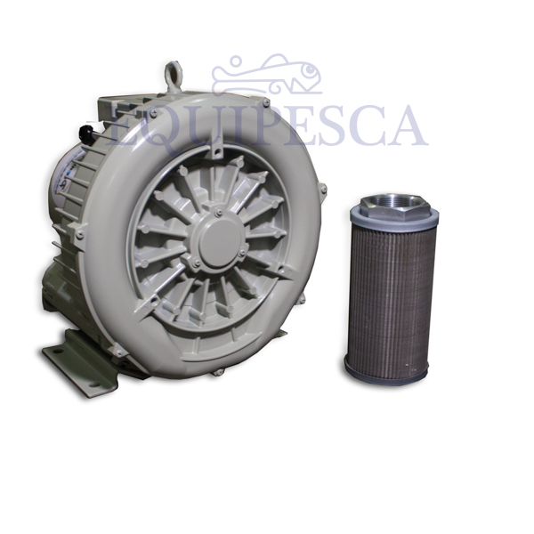 BLOWER PIONEER 10HP.3PH. 220/440V. C/FILTRO (PMF-20)(PRB80-6B0) - 8