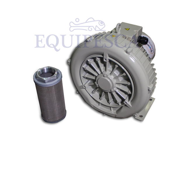 BLOWER PIONEER 10HP.3PH. 220/440V. C/FILTRO (PMF-20)(PRB80-6B0) - 7