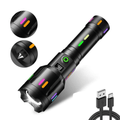 9000 Lumen Genopladelig LED Lommelygte
