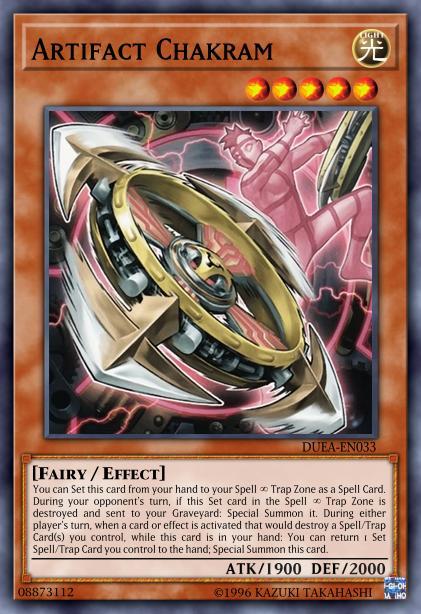 Artifact Chakram | Decks and Tips | YuGiOh! Duel Links
