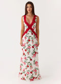 Aoifie Maxi Dress - Ivory Bloom