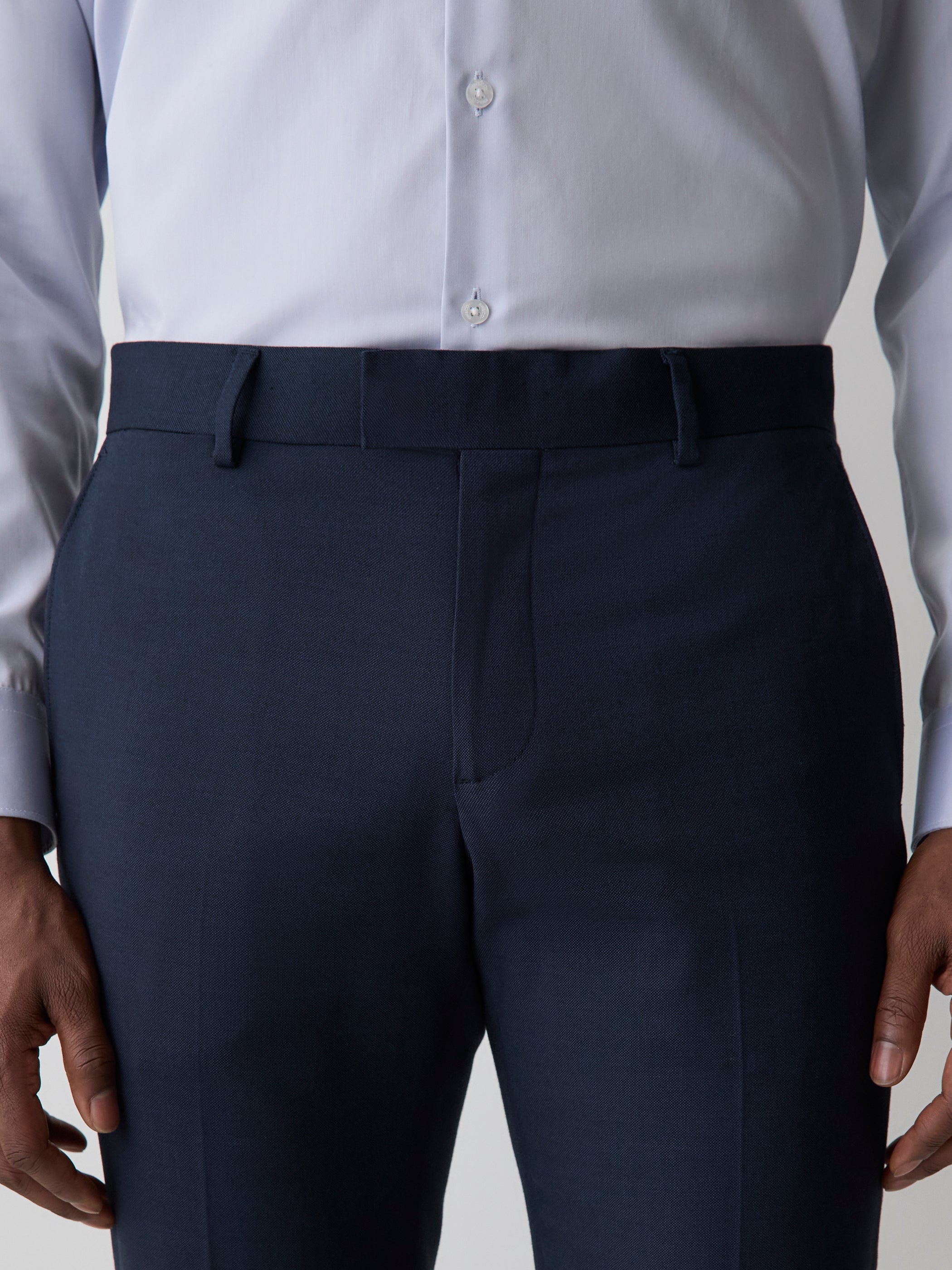 Essential Slim Fit Navy Suit Pant