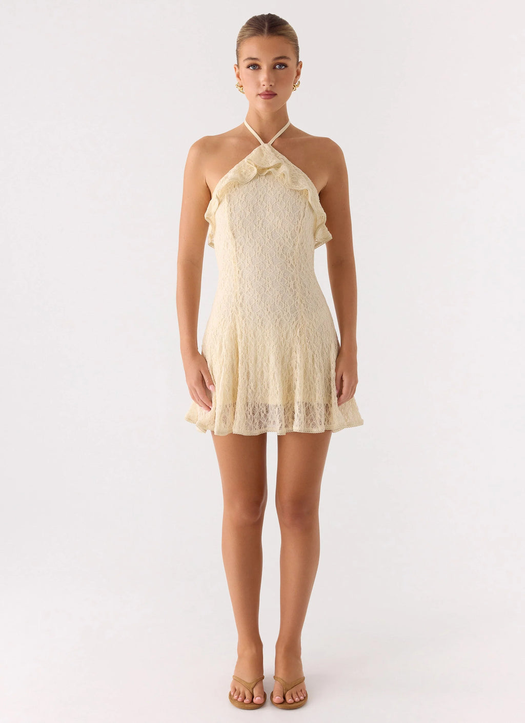 Every Second Mini Dress - Ivory