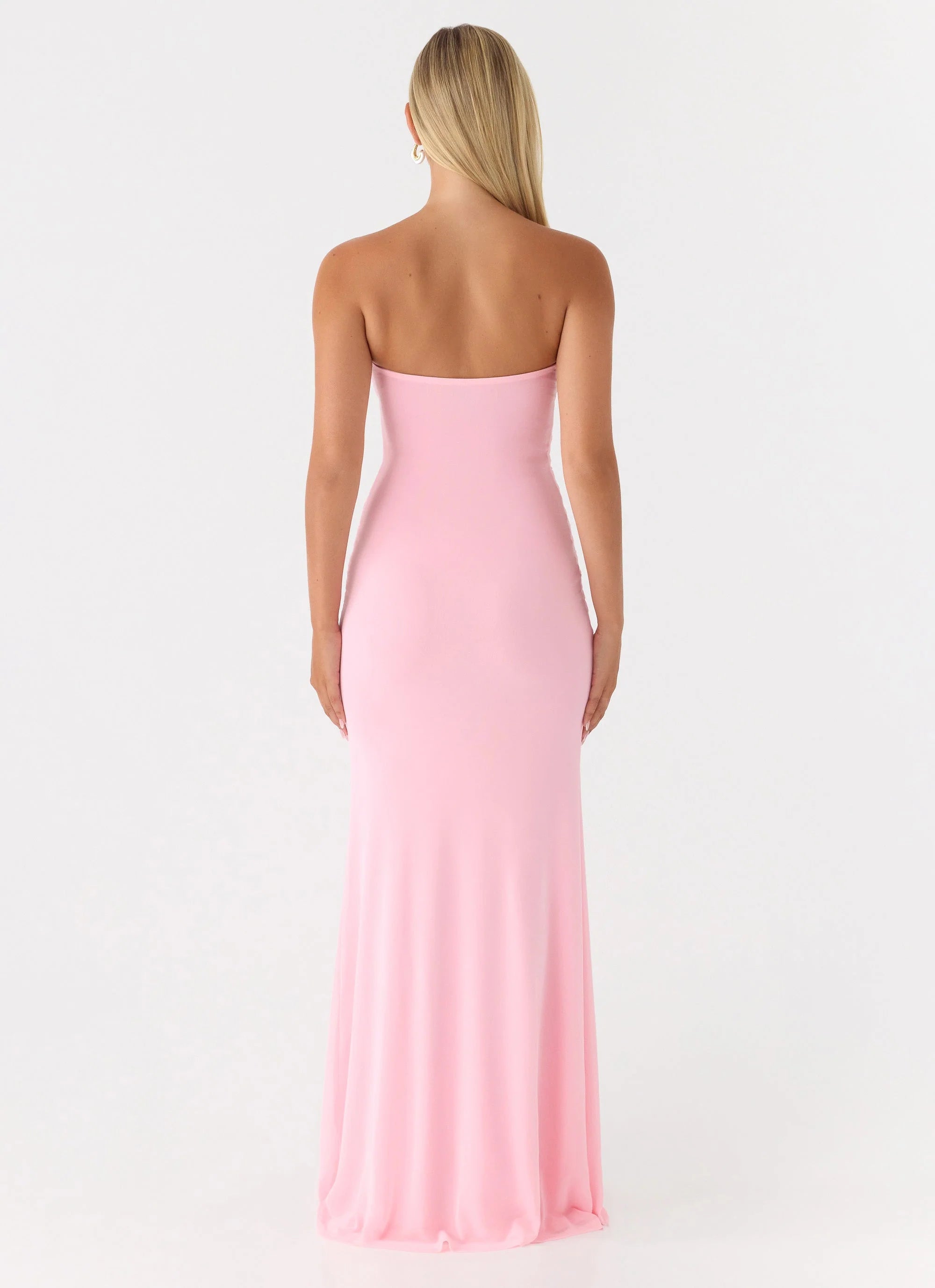 Iroha Strapless Maxi Dress - Pink