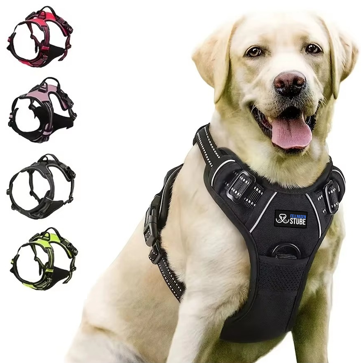 Fellnasenstube® Anti-Zug Hundegeschirr