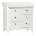 Leander design dresser white with optional changing plate