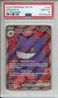 Pokemon Graded: Gengar ex 193/162 Temporal Forces (2024) Holo Rare PSA 10