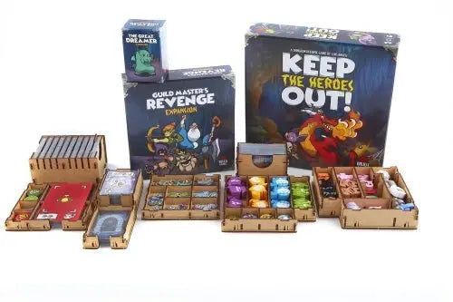 Insert Keep the Heroes Out + expansions - accessoire pour jeu de société | AdventureBox