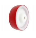 Koło do wózka poliamidowo poliuretanowe ciche fi 125 mm otwór 15 mm - 20BC