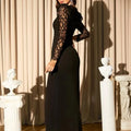 SHEIN | Dresses | Shein Black Formal Dress Long Sleeve