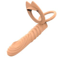 Le Plug Anal Silicone anneau gode beige