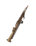 Leblanc LSS711AB Premiere Soprano Saxophone - Aged Brass - SAX