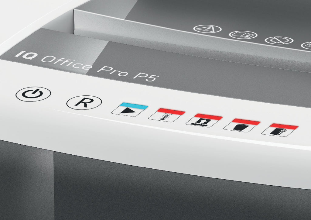 Makuleringsmaskin tverrsnitt P5 | Leitz IQ Office Pro