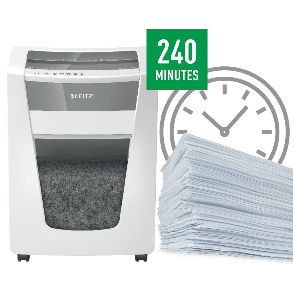 Makuleringsmaskin tverrsnitt P5 | Leitz IQ Office Pro