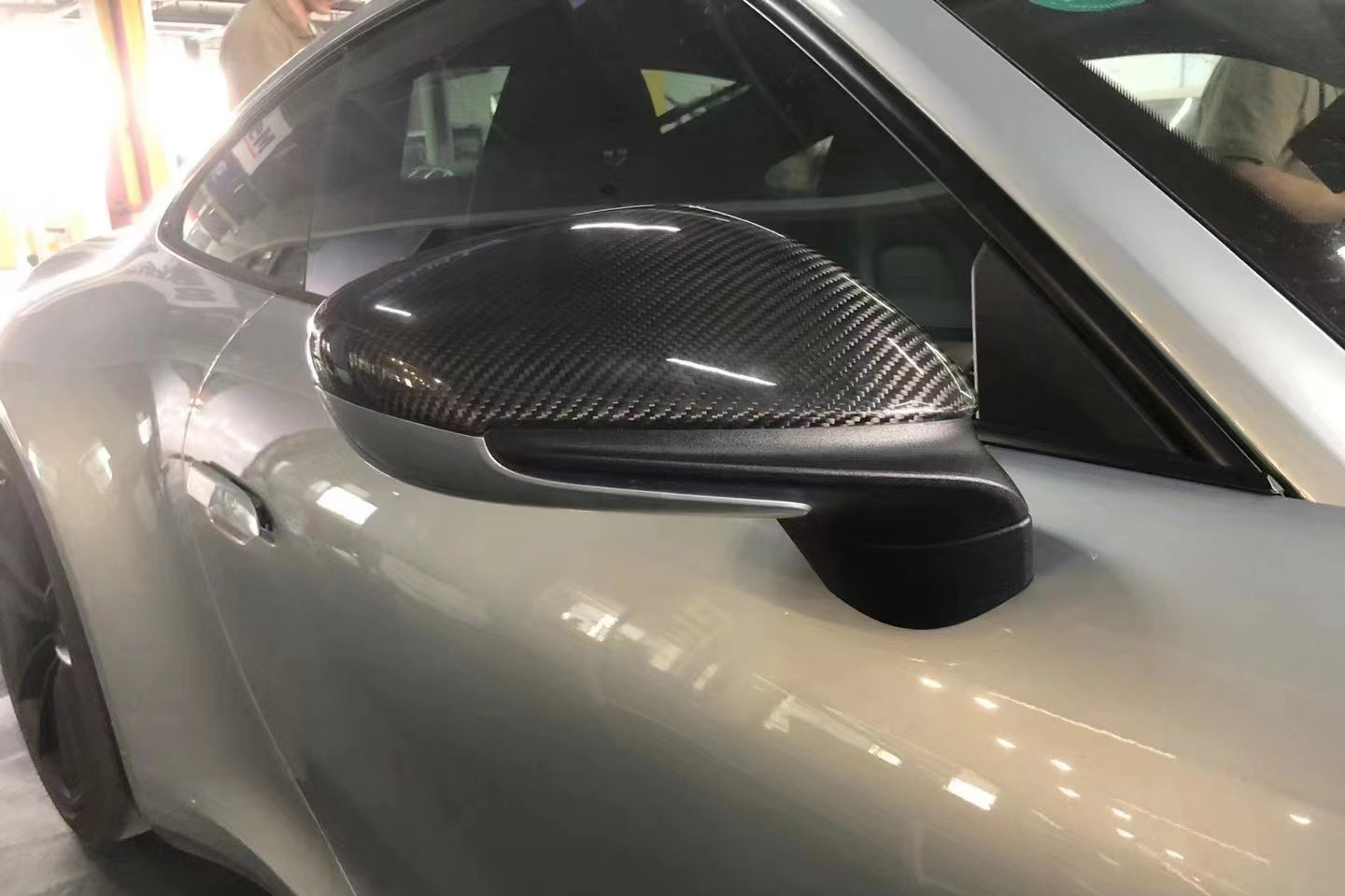 2019-2023 Porsche 911 992 Carrera/Targa/Turbo/Cabriolet OE Style Mirror Housing Replacement - DarwinPRO Aerodynamics