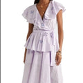 Innika Choo | Dresses | Innika Choo Lavender Scallop Midi Dress